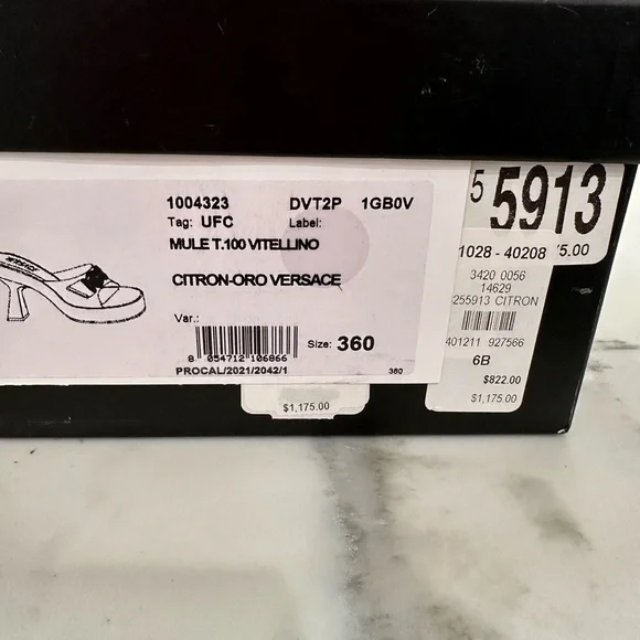 Versace Medusa Sandals - Picture 8 of 9